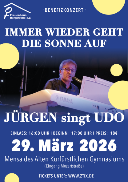 Link zu den Tickets: https://www.ztix.de/en/6058/events/benefizkonzert-juergen-singt-udo-jbH77d